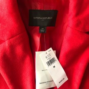 NEW Red banana republic peacoat